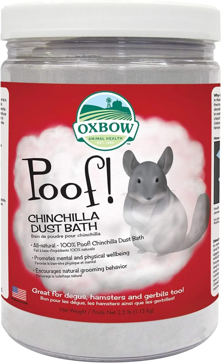 Experience the Superiority of Oxbow Chinchilla Dust Bath